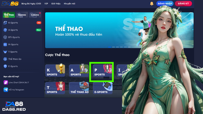 Tìm hiểu về sảnh game P Sports