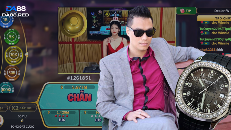 Phan hải trúng thưởng tại live casino