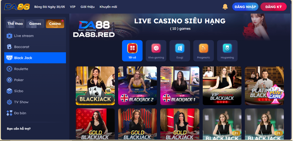 Live casino mang lại khá nhiều lợi ích cho các cược thủ