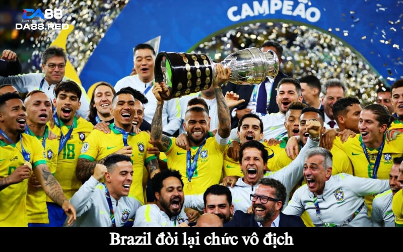 Brazil đòi lại chức vô địch Copa America